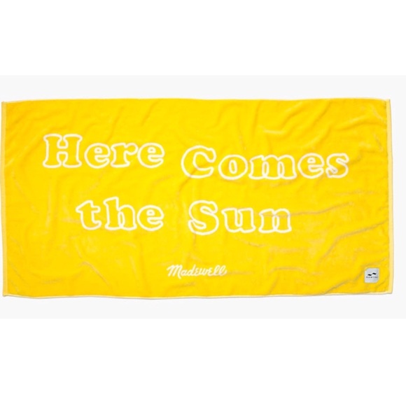 Madewell X Slowtide Exclusive XL Beach Towel - Picture 2 of 5